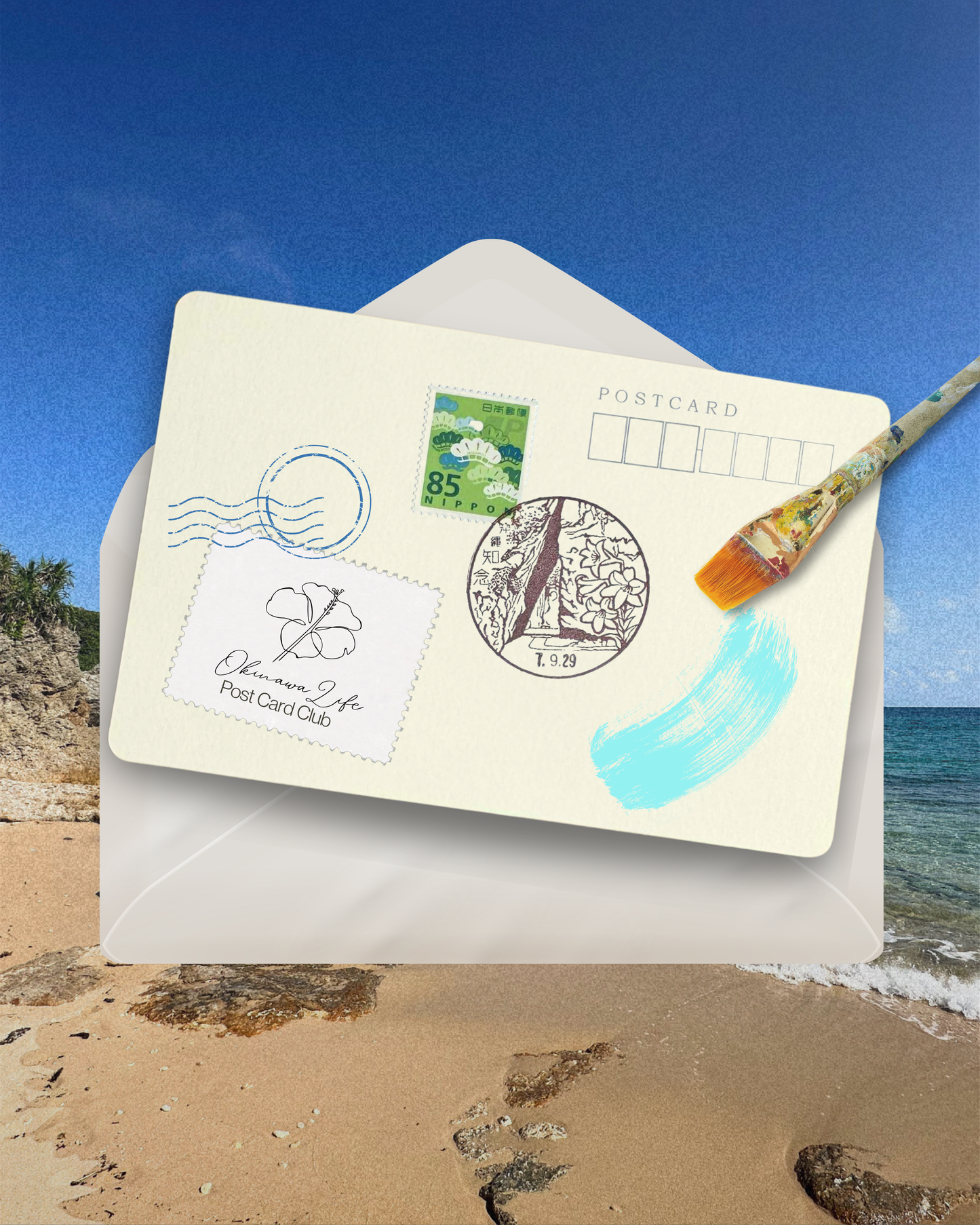 Okinawa Life Postcard Club - 12 Month Subscription